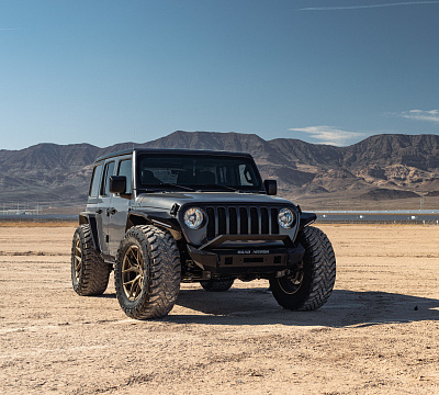 Фото дисков Vossen HF-5 на Jeep Wrangler IV (JL)