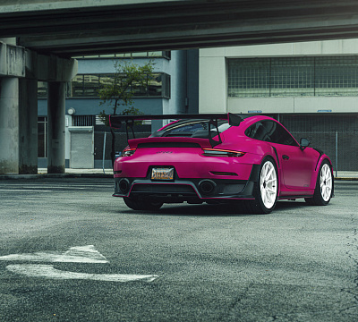 Фото дисков Vossen EVO-2R на Porsche 911 VII