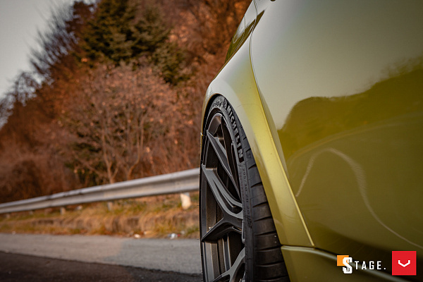 Фото дисков Vossen HF-5 Сатиновый графит на BMW 3/M3 (F3x/F80)