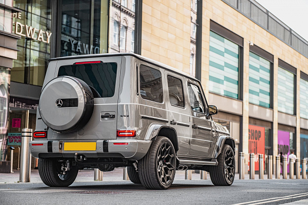 Фото дисков Kahn Type 57 Черный матовый на Mercedes-Benz G-Class III