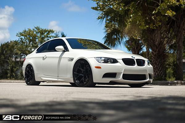 Фото дисков BC Forged RS41 Черный глянец на BMW 3/M3 (E90)