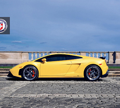 Фото дисков HRE S101 на Lamborghini Gallardo