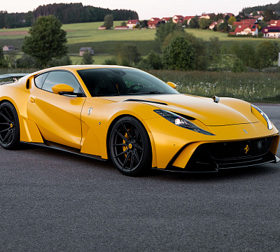 Фото дисков NOVITEC NF10 на Ferrari 812