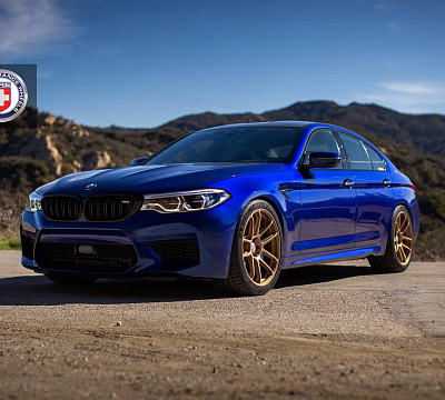 Фото дисков HRE RC104 на BMW 5/M5 (G30/F90)