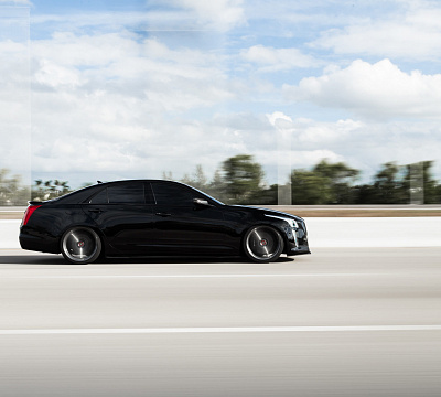 Фото дисков Vossen VFS-10 на Cadillac CTS III