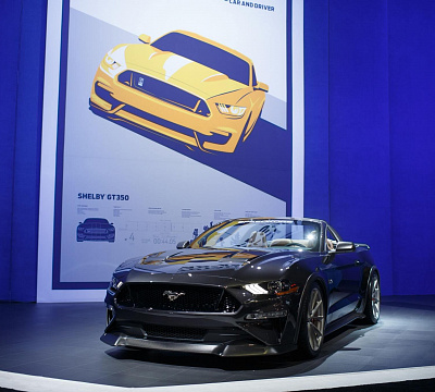 Фото дисков HRE P204 на Ford Mustang VI