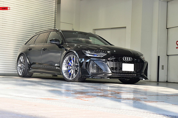 Фото дисков Anrky S1-X5 Глянцевый тонированный лак на Audi A/RS 6 (C8)