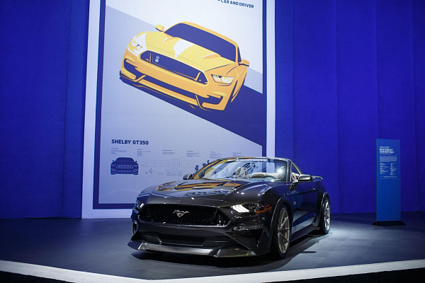 Фото дисков HRE P204 Сатиновый тонированный лак на Ford Mustang VI