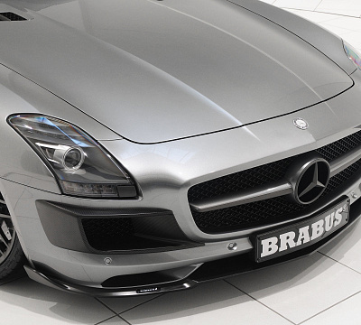 Фото дисков BRABUS Monoblock F (Platinum Edition) на Mercedes-Benz SLS AMG