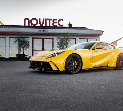 Фото дисков NOVITEC NF10 на Ferrari 812