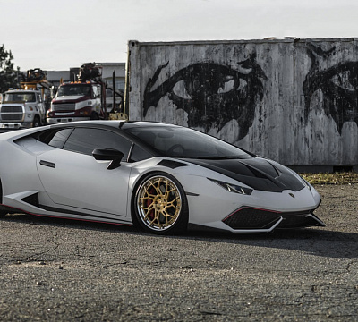 Фото дисков Savini SV72 на Lamborghini Huracan