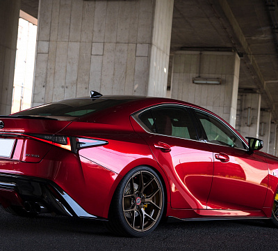 Фото дисков Vossen HF-5 на Lexus IS III