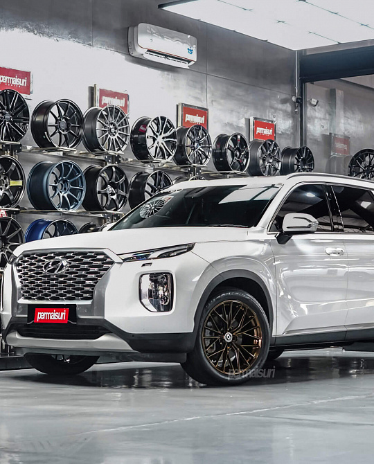Фото дисков FF28 Глянцевая темная медь на Hyundai Palisade I