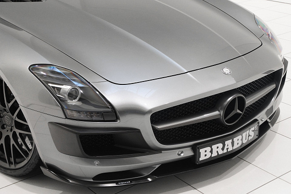 Фото дисков BRABUS Monoblock F (Platinum Edition) Матовый графит на Mercedes-Benz SLS AMG