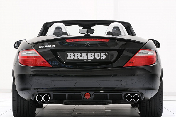 Фото дисков BRABUS Monoblock F Глянцевый темный лак на Mercedes-Benz SLK (R172)
