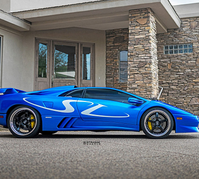 Фото дисков Strasse Wheels S5 Performance на Lamborghini Diablo