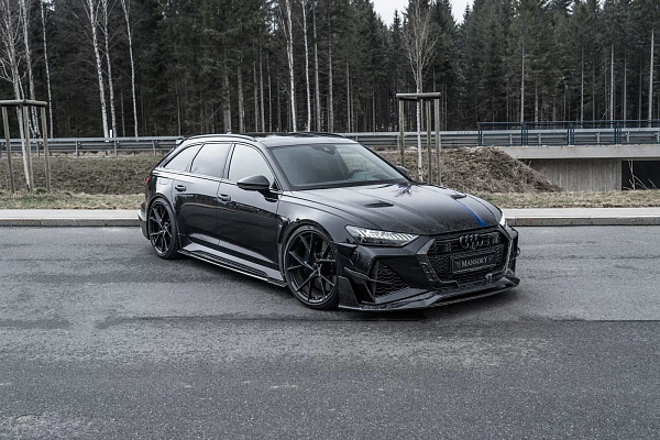 Фото дисков Mansory YN.5 Черный сатин на Audi A/RS 6 (C8)