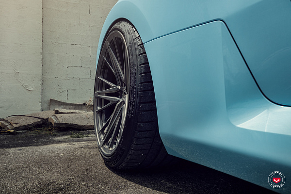 Фото дисков Vossen M-X6 Сатиновый темный лак на BMW 2/M2 (G42/G87)