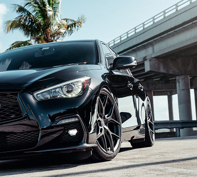 Фото дисков Vossen HF-5 на Infiniti Q50