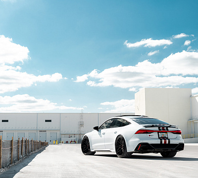 Фото дисков Vossen HF-7 на Audi A/RS 7 (4K)