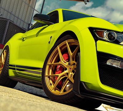 Фото дисков Vossen S21-01 на Ford Mustang VI