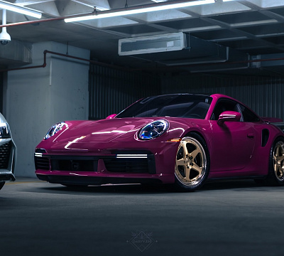Фото дисков Strasse Wheels S5 Track на Porsche 911 VIII