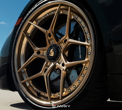 Фото дисков Anrky S3-X4 на Porsche 911 VIII