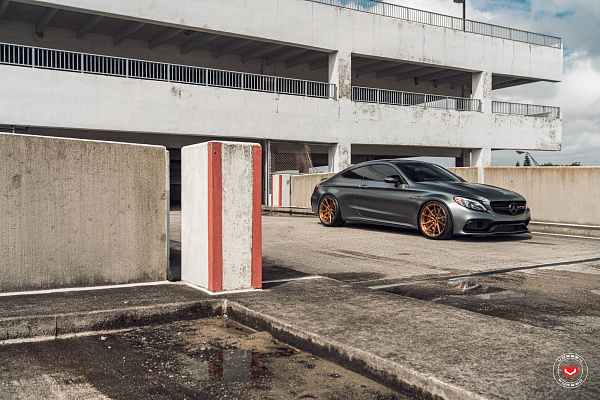 Фото дисков Vossen M-X2 Глянцевая темная медь на Mercedes-Benz C-Class (W205)