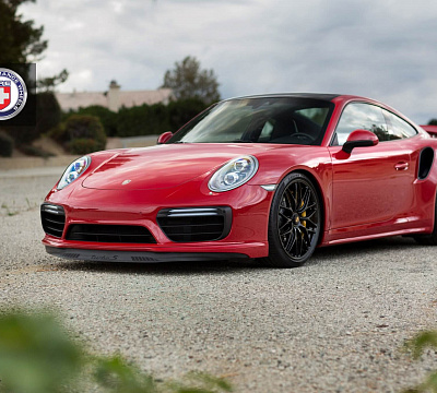 Фото дисков HRE RC100 на Porsche 911 VII