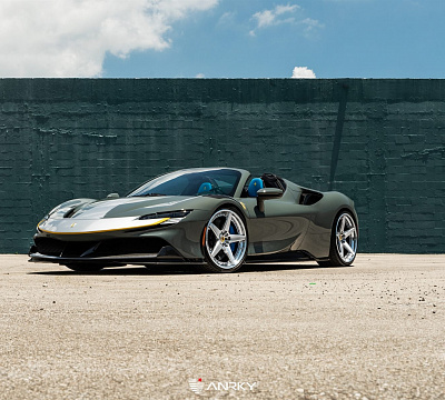 Фото дисков Anrky RS5.3 на Ferrari SF90
