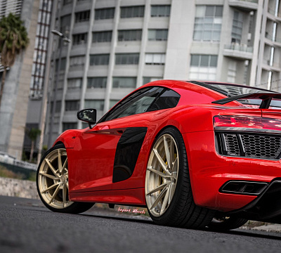 Фото дисков Anrky AN23 на Audi R8 (4S)