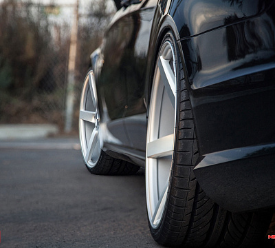 Фото дисков Vossen CV3 на Mercedes-Benz CLS (C218)