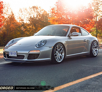 Фото дисков BC Forged KL12 на Porsche 911 VI