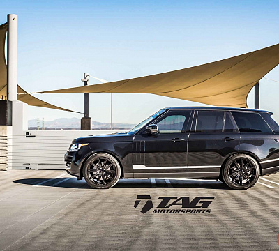 Фото дисков Vossen CV4 на Land Rover Range Rover Sport II