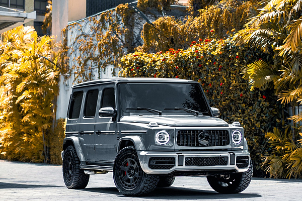 Фото дисков Brixton Forged BX01-M Черный матовый на Mercedes-Benz G-Class III