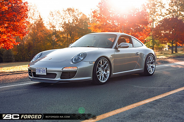 Фото дисков BC Forged KL12 Глянцевый лак на Porsche 911 VI