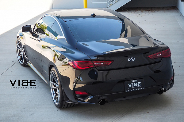 Фото дисков HRE FF04 Серебро на Infiniti Q60 II