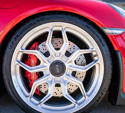 Фото дисков Brixton Forged PF9-RS на Porsche 911 VII