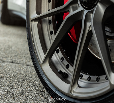 Фото дисков Anrky AN22 на Porsche 911 VII