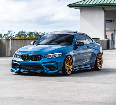 Фото дисков Vossen S21-01 на BMW 2/M2 (F22/F87)