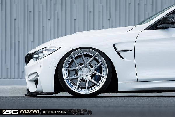 Фото дисков BC Forged HCA381 Глянцевый лак на BMW 4/M4 (F32/F82)