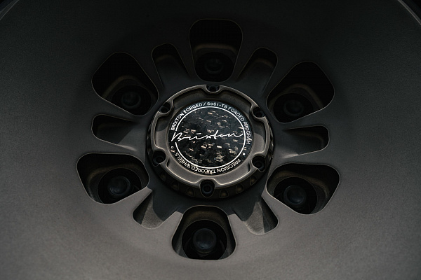 Фото дисков Brixton Forged BX06-M Сатиновый темный лак на Toyota Land Cruiser 300