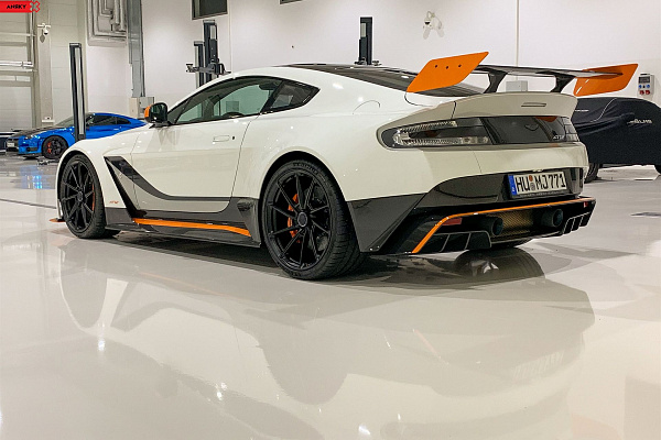 Фото дисков Anrky AN13 Черный матовый на Aston Martin Vantage 3