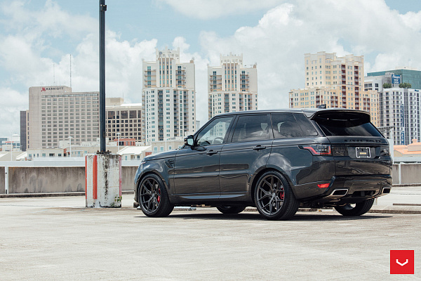 Фото дисков Vossen HF-5 Сатиновый графит на Land Rover Range Rover Sport II