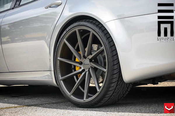 Фото дисков Vossen CVT Сатиновый графит на Maserati Quattroporte V