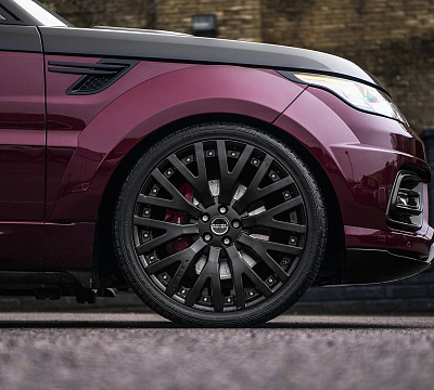 Фото дисков Kahn RS-2 на Range Rover Sport II