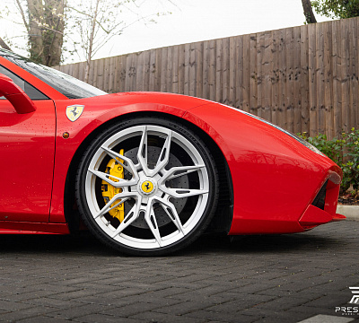Фото дисков NOVITEC NF11 на Ferrari 488