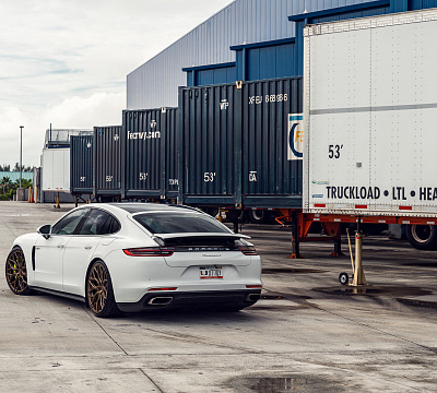 Фото дисков Vossen HF-2 на Porsche Panamera II