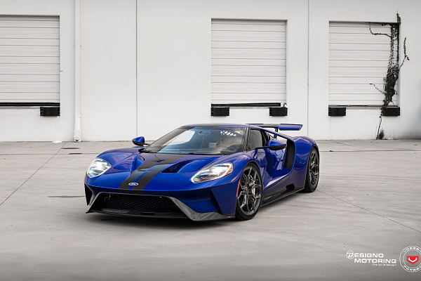 Фото дисков Vossen EVO-3R Глянцевый графит на Ford GT II