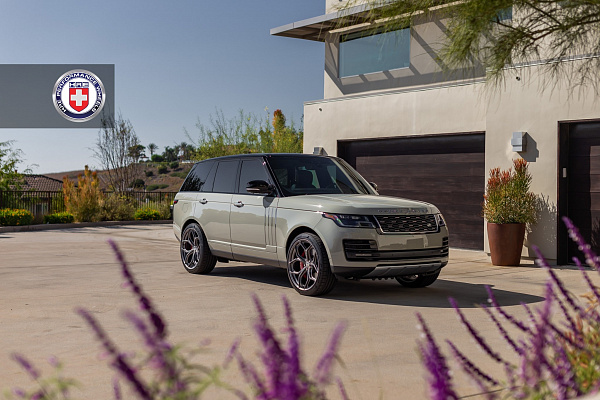 Фото дисков HRE P111SC Сатиновый тонированный лак на Range Rover IV